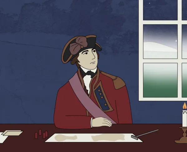 A still from The Missed Opportunities of William Howe