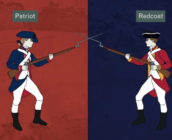 A still from The Bayonet: The Weapon that Was Turned on the Red Coats