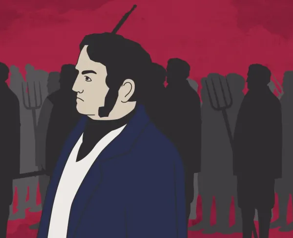 A still from Shays' Rebellion: Revolt Against the Revolution