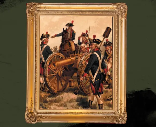 A still from Cannons: The Patriots' Not So Secret Weapon