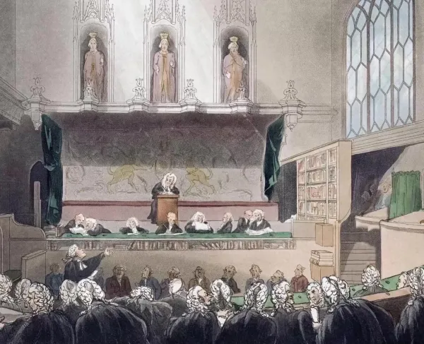 A still from the video Somerset v. Stewart: Dawn of Abolitionism