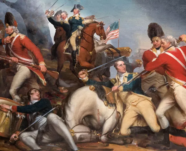 A still from the video Was the American Revolution a Civil War?
