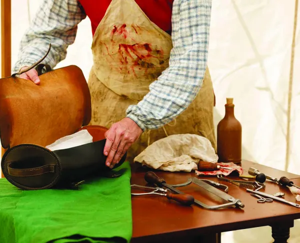 American Revolution reenactment Bath, S.C.