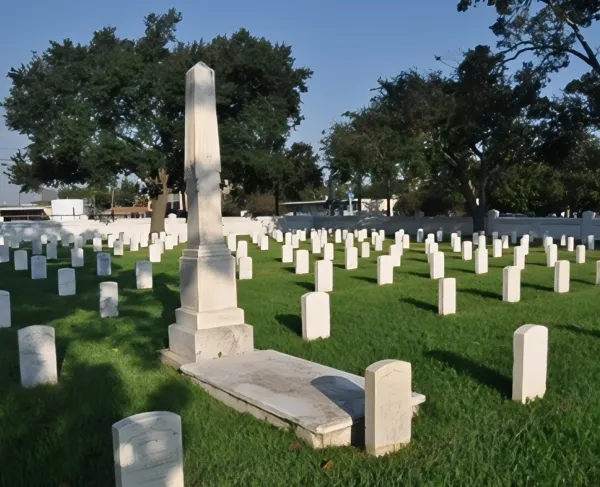 Veteran Burials in Veterans Administration Louisiana Cemetery