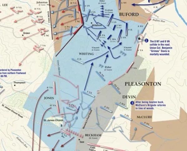 Protected Properties at Brandy Station Battlefield | Now and Then