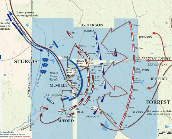 Brice's Cross Roads | June 10, 1864