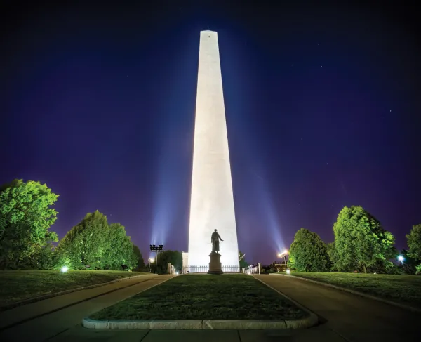 The Bunker Hill Monument, Boston, Mass.