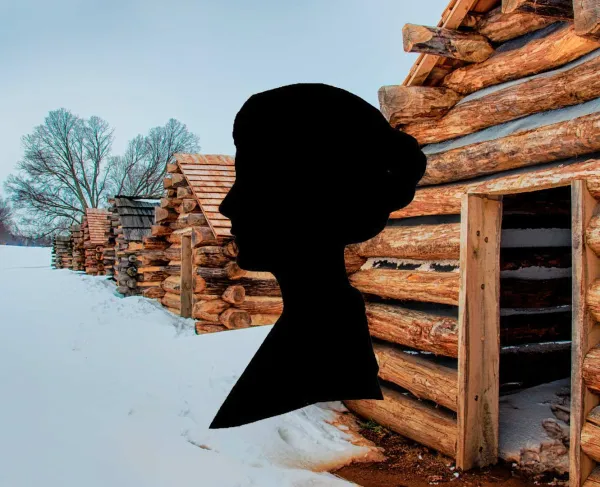 Generic placeholder image for Catharine Littlefield Greene with a image of Valley Forge taken by Ron Zanoni