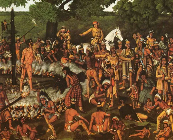 Colonel William Crawford's execution