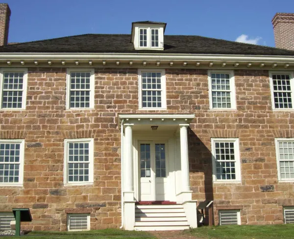 Facade of the Cornelius Low House