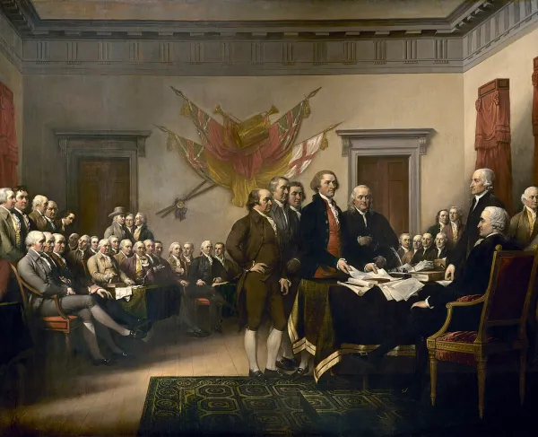 Declaration of Independence (1819) by John Trumbull