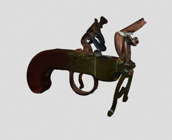 3D model of a Flintlock Tinder Lighter