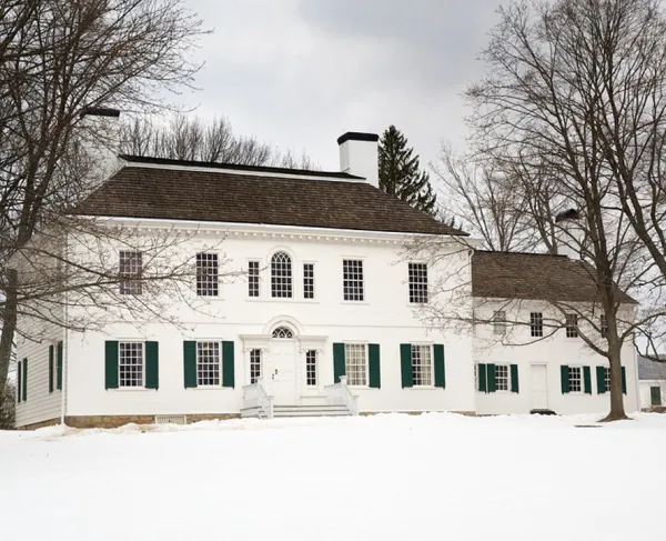 Ford Mansion, at Morristown, in the winter