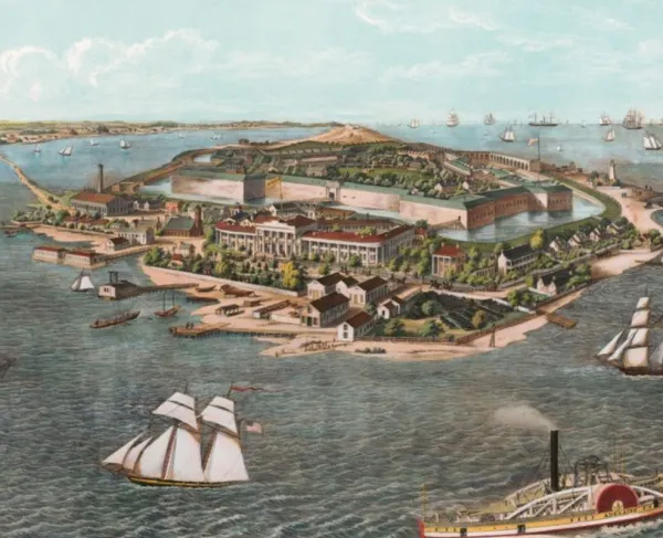 Fortress Monroe, Old Point Comfort, and Hygeia Hotel, Va.