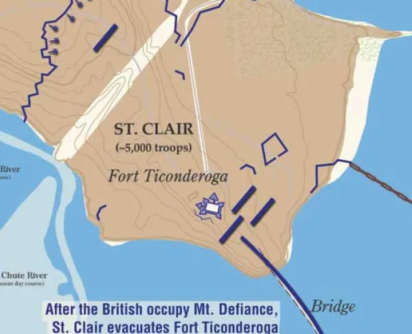 Fort Ticonderoga | July 2-6, 1777