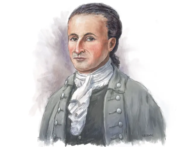 Portrait of Francis Salvador 