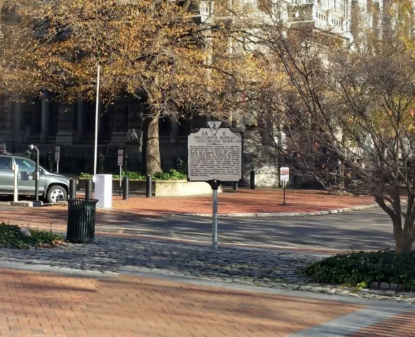 Freedman's Bureau - Freedman's Bank Historical Marker