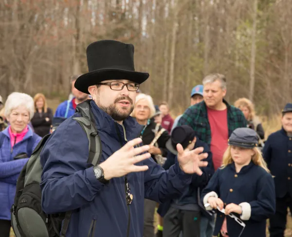 Kris White in action