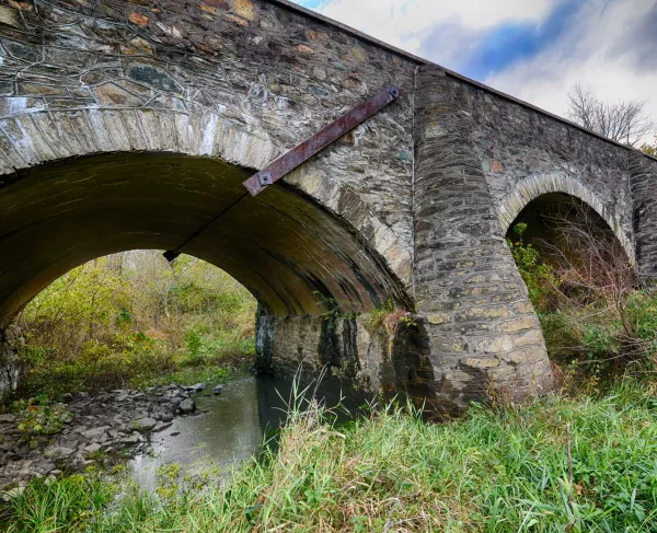 Goose Creek Bridge, Upperville Battlefield, Loudoun County, Va.