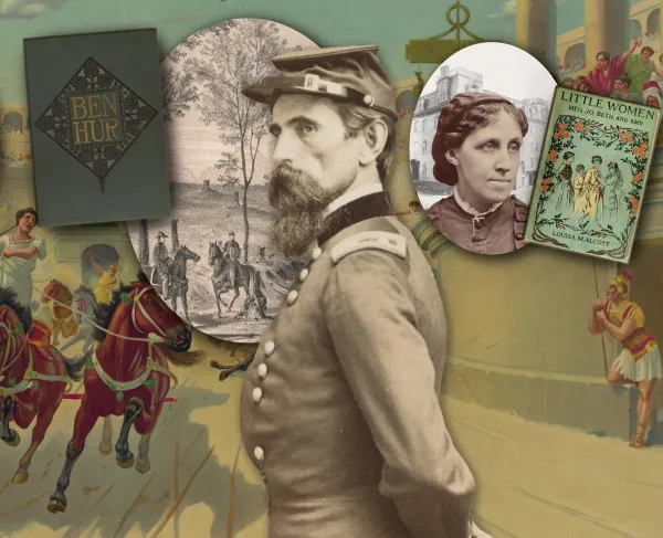 A collage of historical images