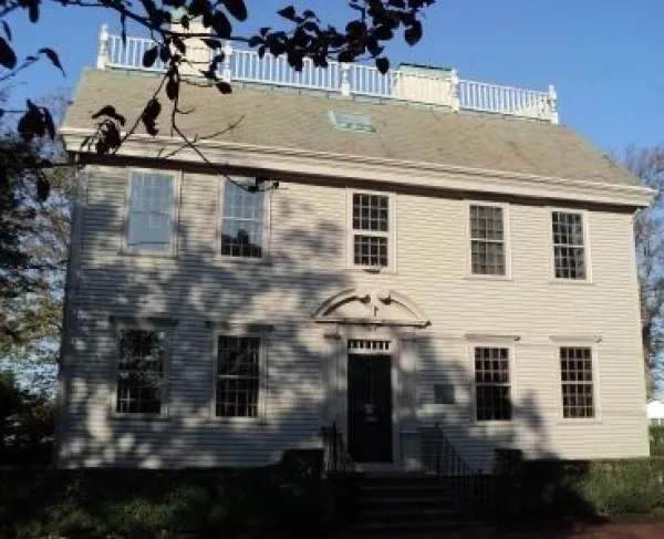 Mid-18th-century Georgian mansion museum with period furnishings.