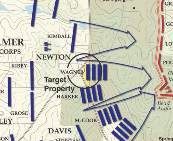 Kennesaw Mountain | Dead Angle | June 27, 1864