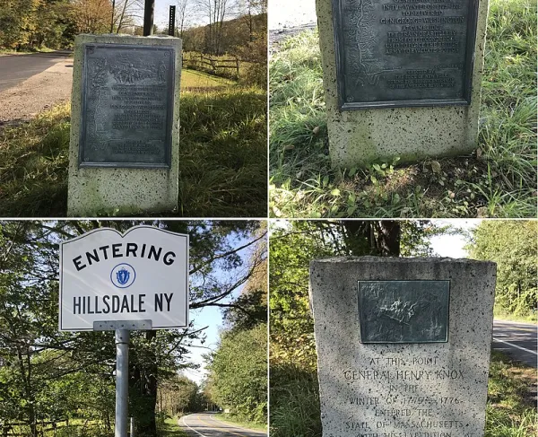 Knox Marker New York/Massachusetts Border