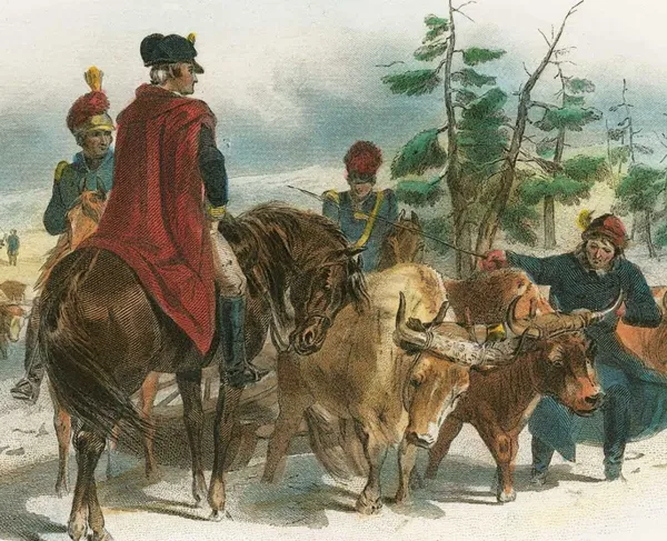 Knox Expedition, Noble Train of Artillery