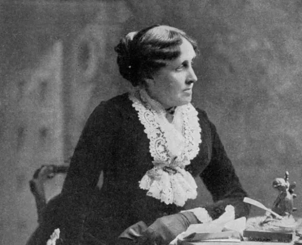 Photograph of Louisa May Alcott, Seated