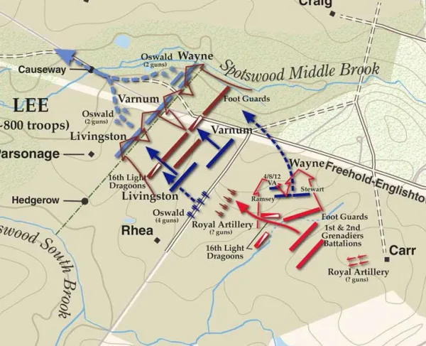 Monmouth | Jun 28, 1778 | 12:00 - 1:00 pm