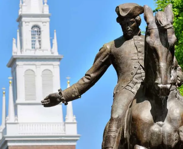 Old North Church in Boston, Massachusetts