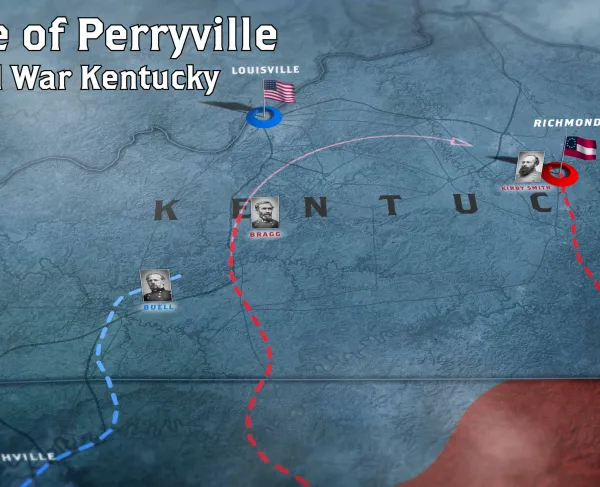 Battle of Perryville animated map