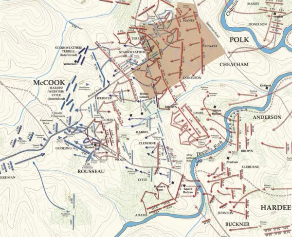 Perryville | October 8, 1862 | Preserved Land in the 1970s