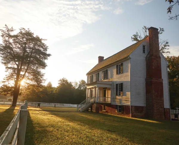 Tudor Hall at Pamplin Historical Park, Petersburg, Va.