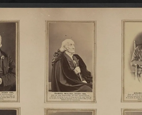 19th Century photographs of Revolutionary War veterans