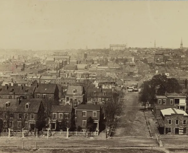 Richmond, Virginia, April, 1865, looking westward