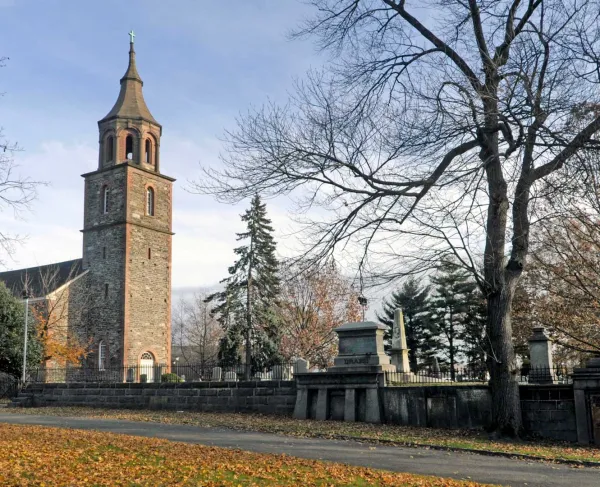 Front of Saint Paul's Church in New York