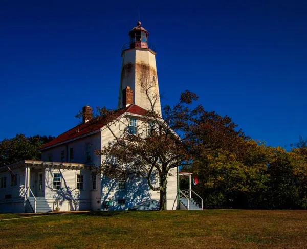 1760s era lighthouse located at the Gateway National Recreational Area in Sandy Hook
