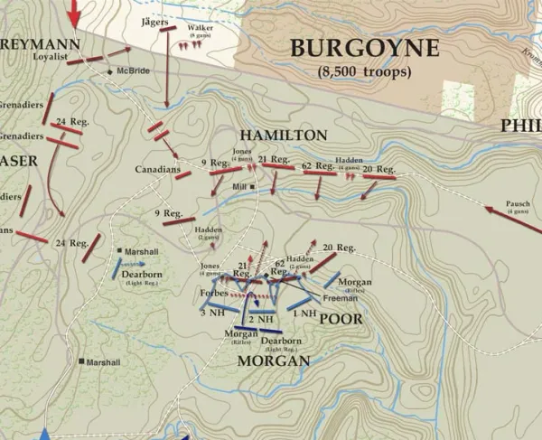 Saratoga | Freeman’s Farm | Sep 19, 1777 | 1:00 - 1:30 pm (March 2021)