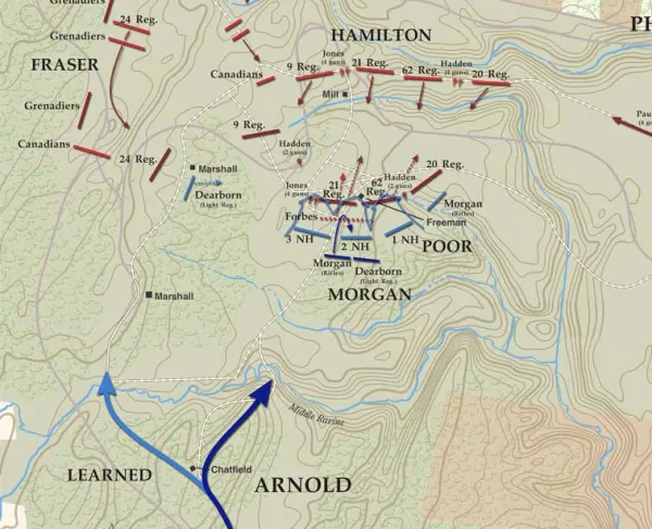 Saratoga | Freeman’s Farm | Sep 19, 1777 | 1:00 - 3:00 pm