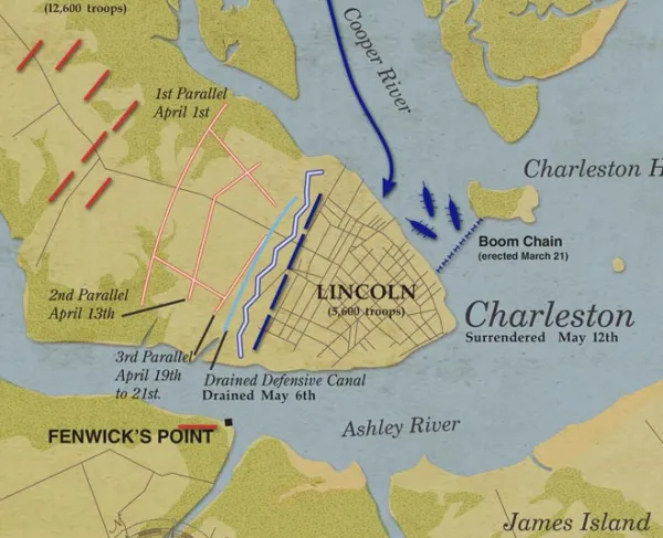 Siege of Charleston Harbor | Mar - May 1780