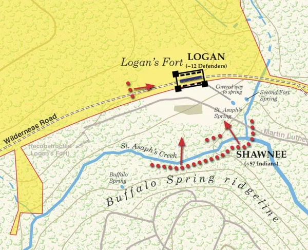 Siege of Logan’s Fort | May 30–June 1, 1777