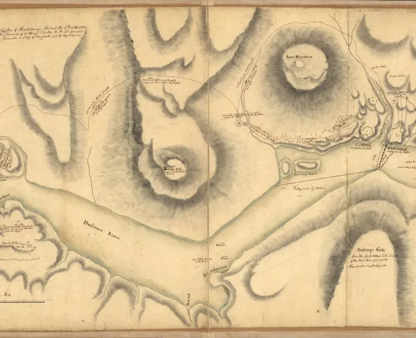 Sketch of Forts Clinton & Montgomery