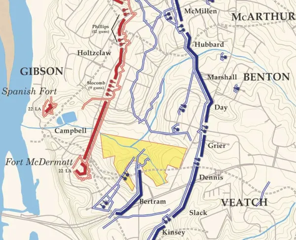 Spanish Fort | March 27–April 8, 1865