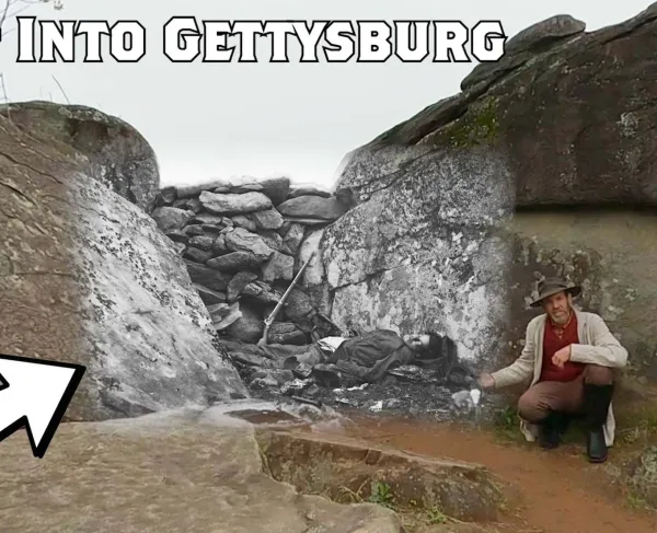 Step Into The Rebel Sharpshooter at Gettysburg Photograph