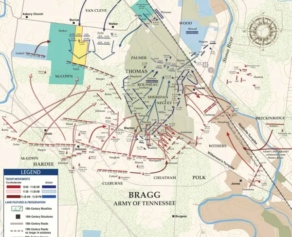 Stones River | Dec 31, 1862 | 10 am–12:30 pm