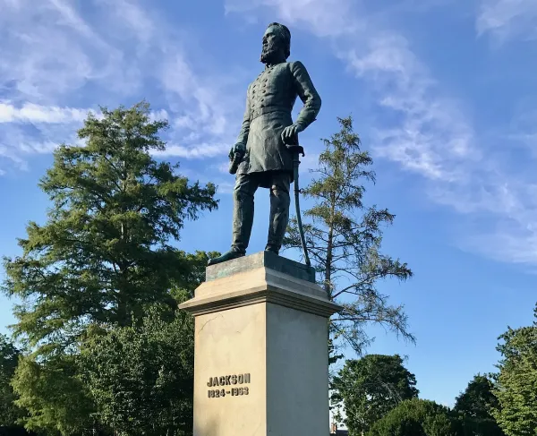 Stonewall Jackson Monument, Oak Grove Cemetery, Lexington, Va.