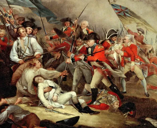 The Death of General Warren at the Battle of Bunker's Hill