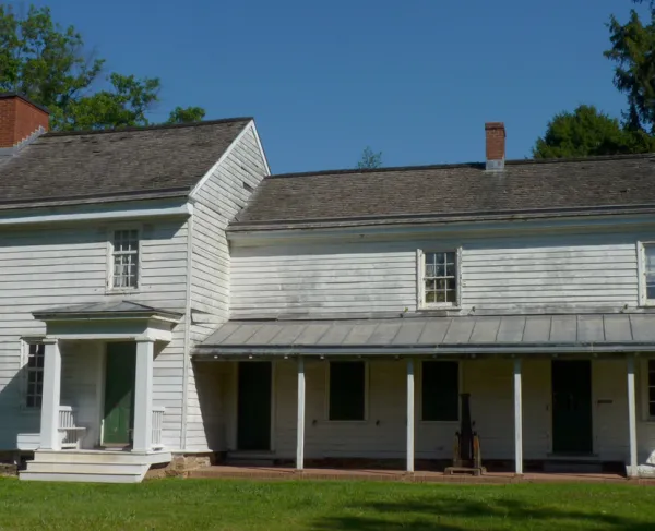 Thomas Clarke House, located near the Princeton Battlefield