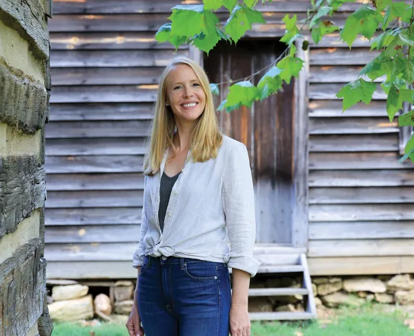 Darley Newman at Guilford Courthouse National Military Park, Greensboro, N.C.